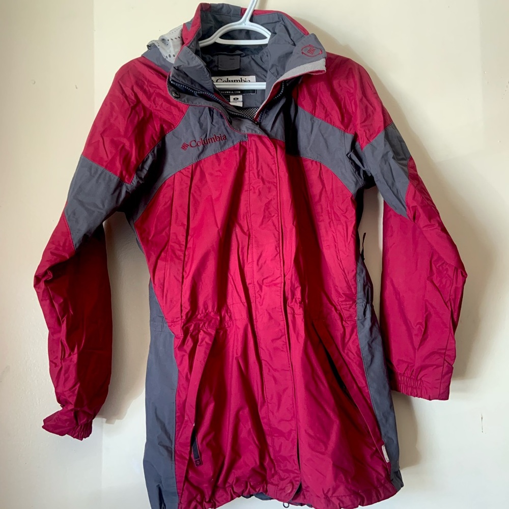 Water resistant Columbia winter jacket